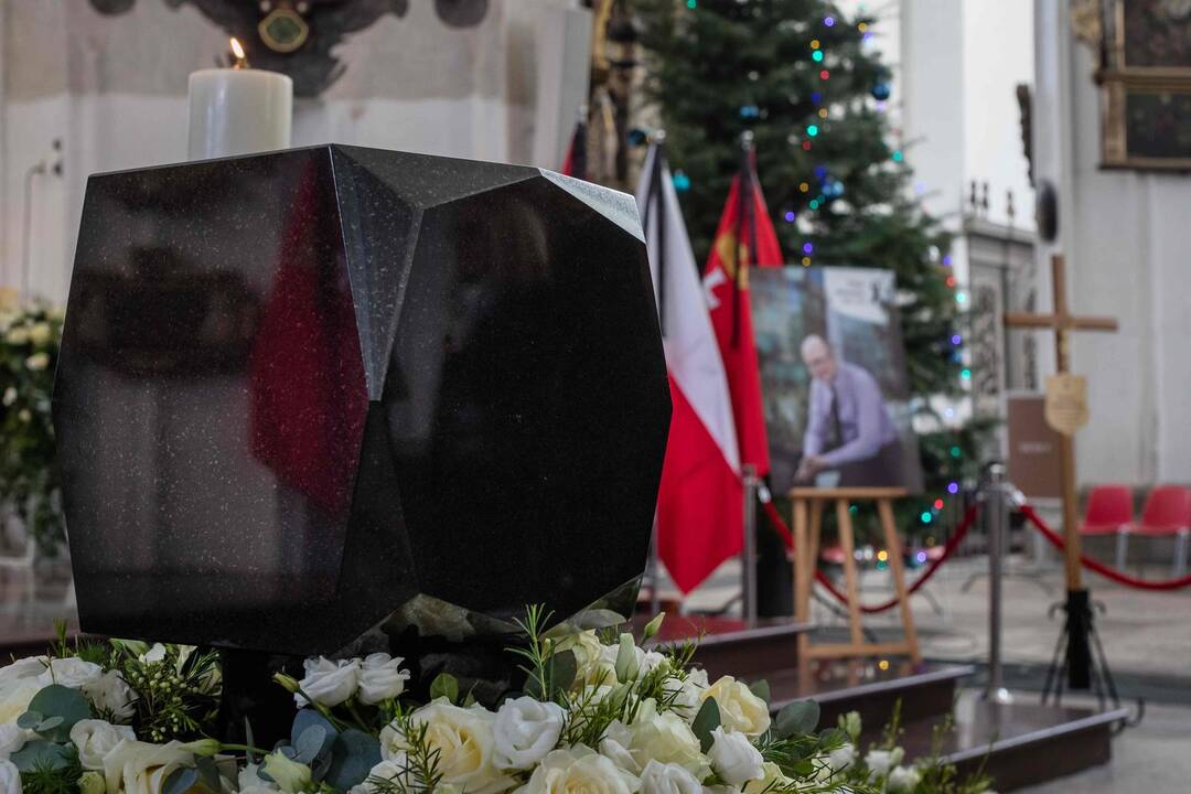 Nužudyto Gdansko mero laidotuvės