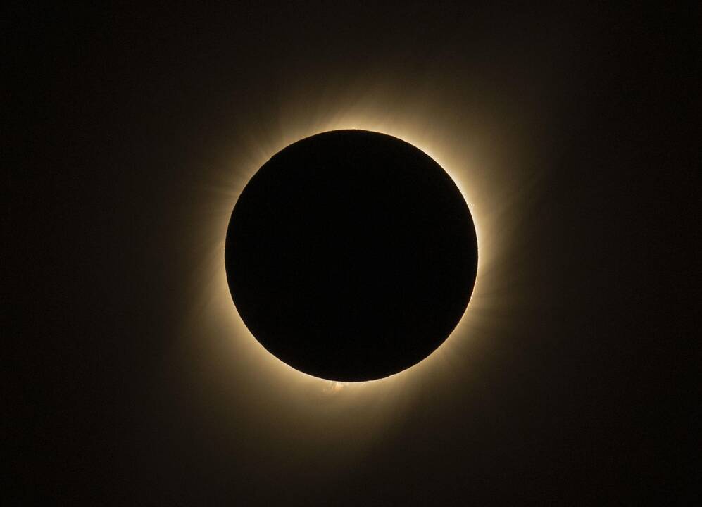 Visiškas Saulės užtemimas Pietų Amerikoje