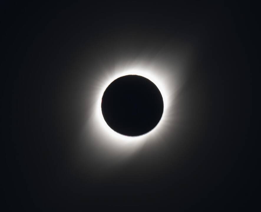 Visiškas Saulės užtemimas Pietų Amerikoje