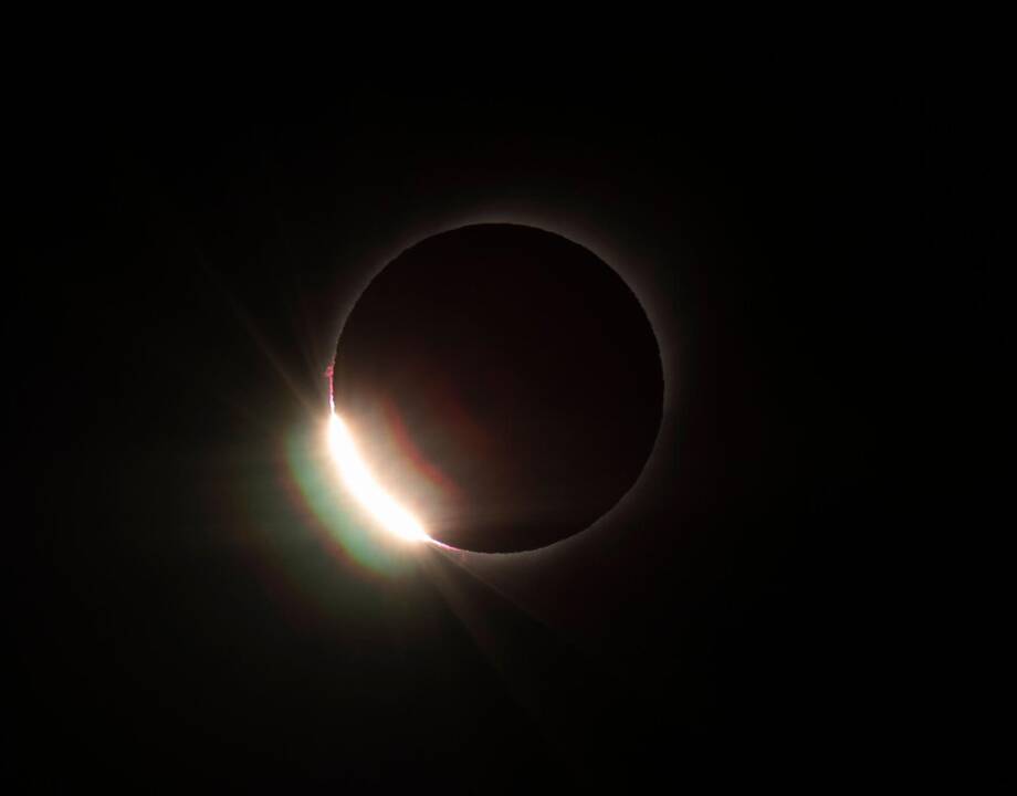 Visiškas Saulės užtemimas Pietų Amerikoje