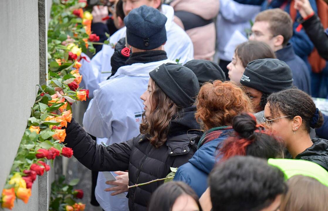 Berlyno sienos griūties 30-mečio minėjimas Vokietijoje