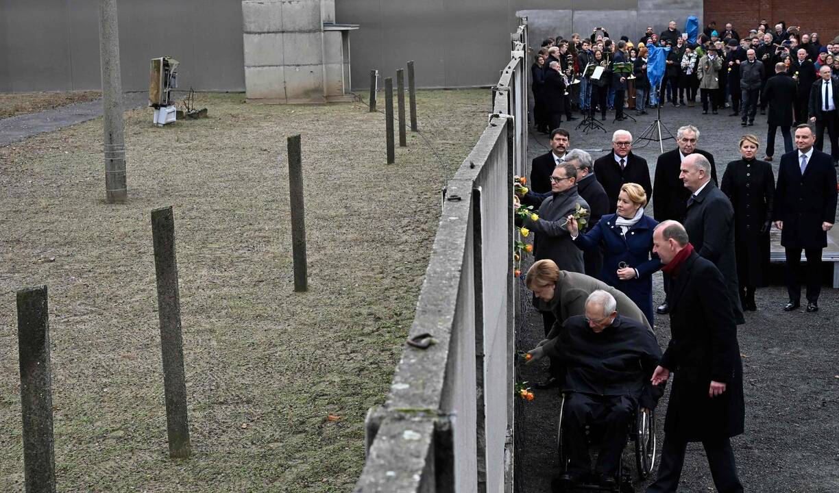 Berlyno sienos griūties 30-mečio minėjimas Vokietijoje