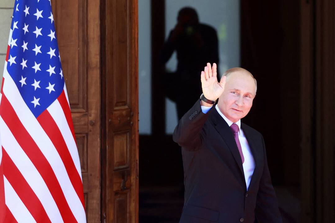 J. Bideno ir V. Putino susitikimas Ženevoje