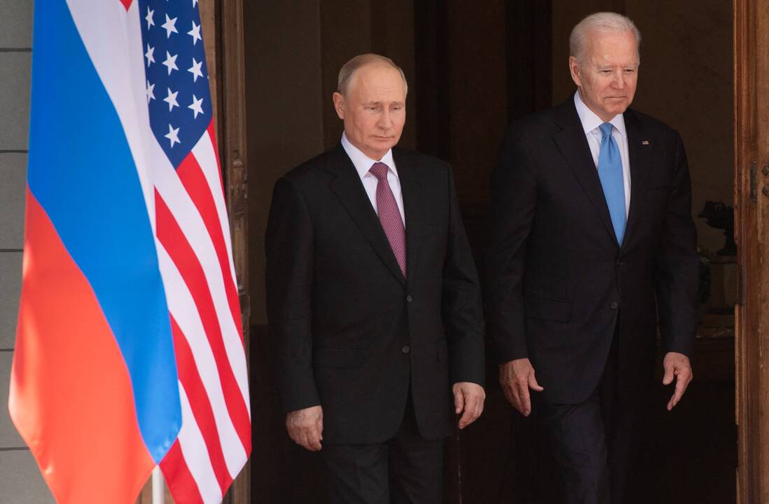 J. Bideno ir V. Putino susitikimas Ženevoje