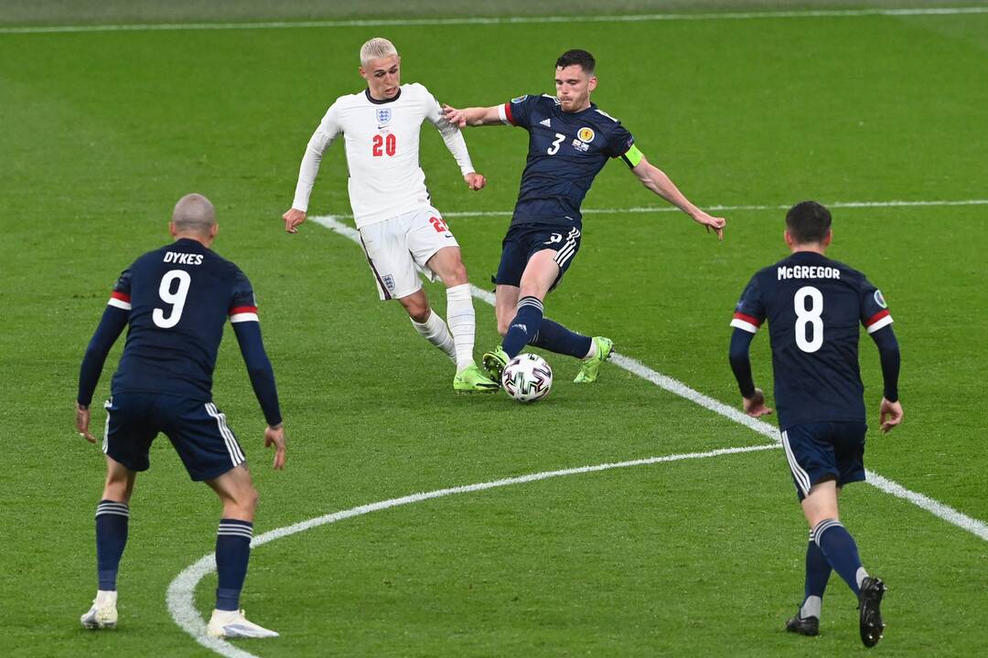 Europos futbolo čempionatas: Anglija–Škotija 0:0