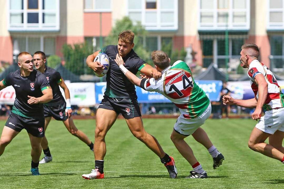 Lietuvos regbininkai šluoja varžovus Europos čempionate