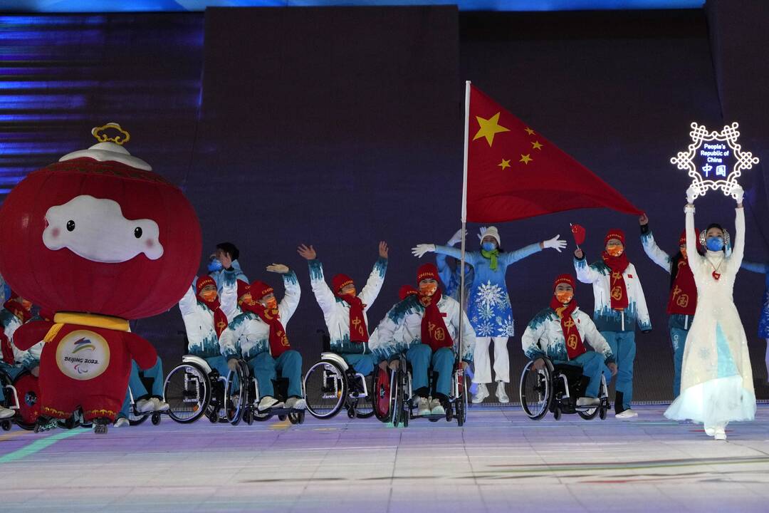 Pekino žiemos paralimpinių žaidynių atidarymo ceremonija