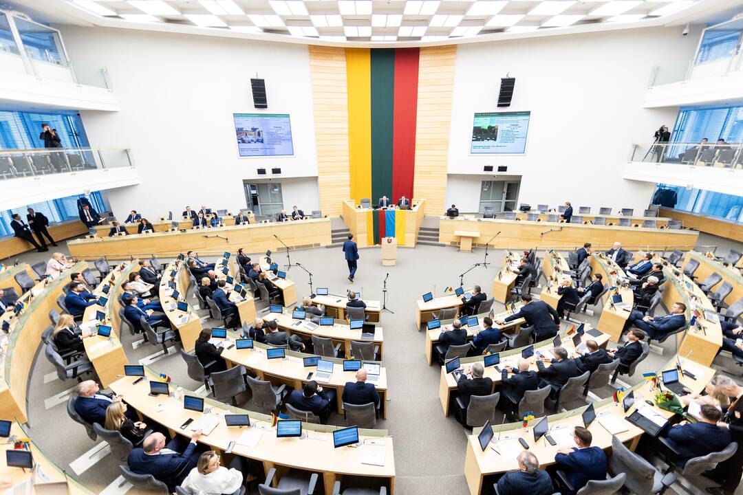 Seime nesutinka atsisakyti suvenyrų sandėlio, bausti už posėdžių praleidimą