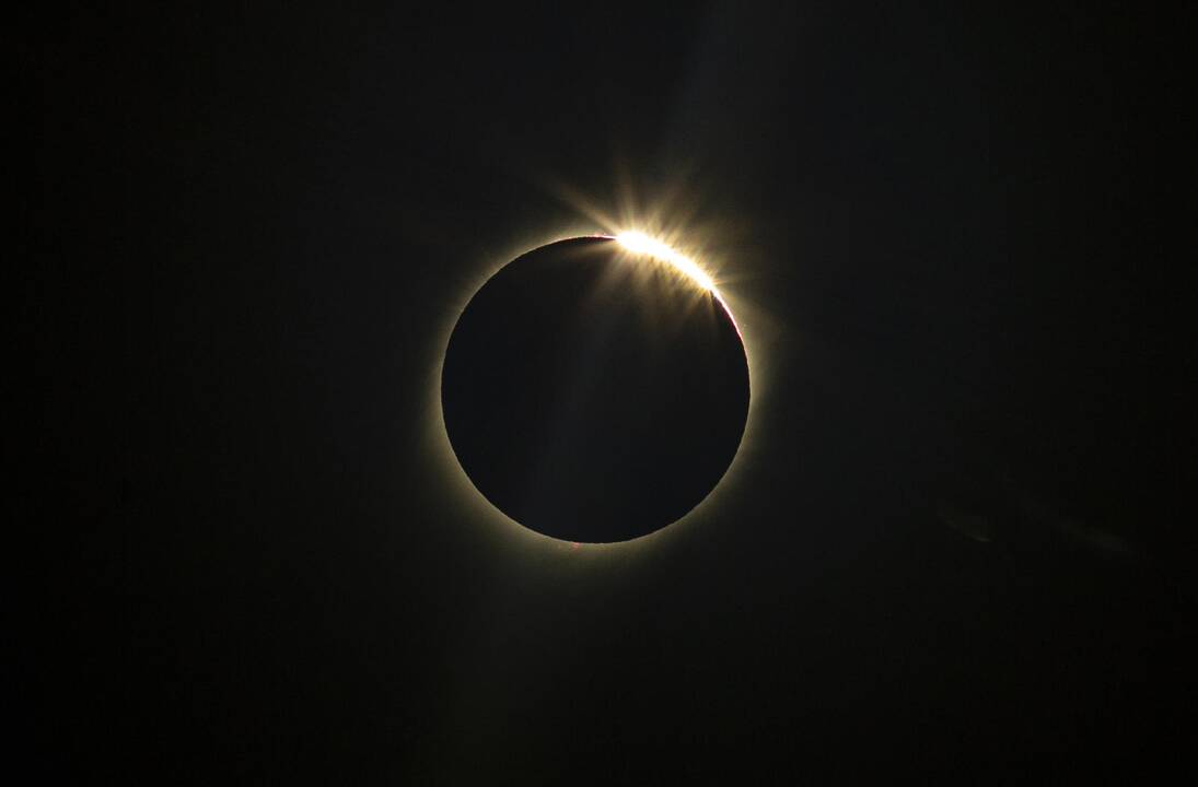 Visiškas Saulės užtemimas Pietų Amerikoje