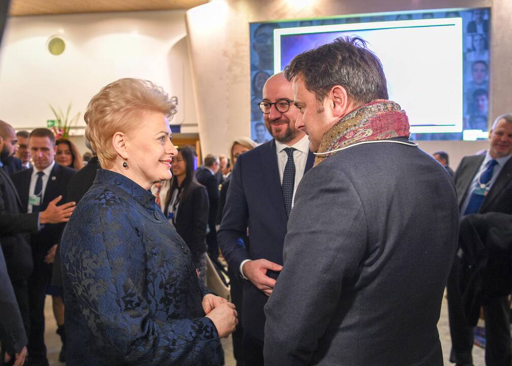 Prezidentė dalyvauja Pasaulio ekonomikos forume