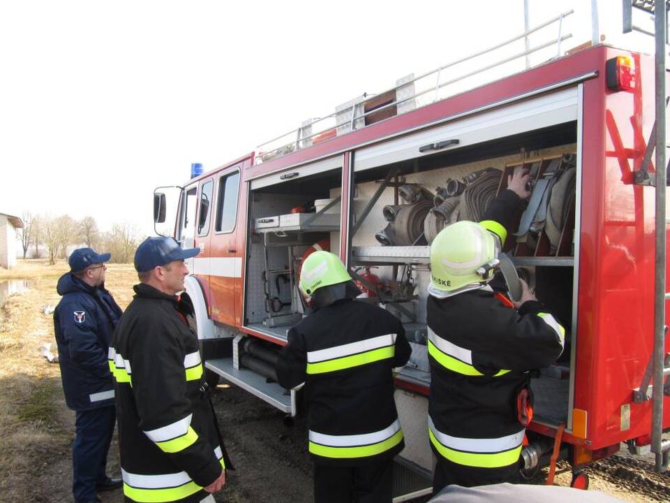 Kauno rajone sieks mažinti gaisrų skaičių