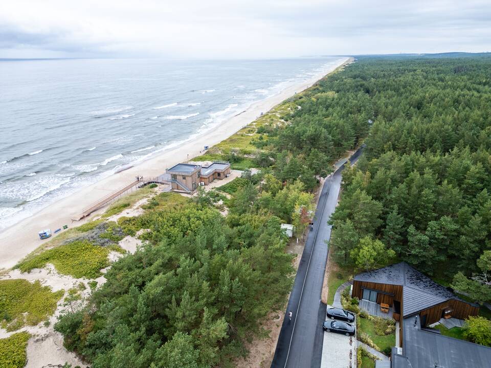 Rekonstruotas Kuršių nerijos dviračių takas