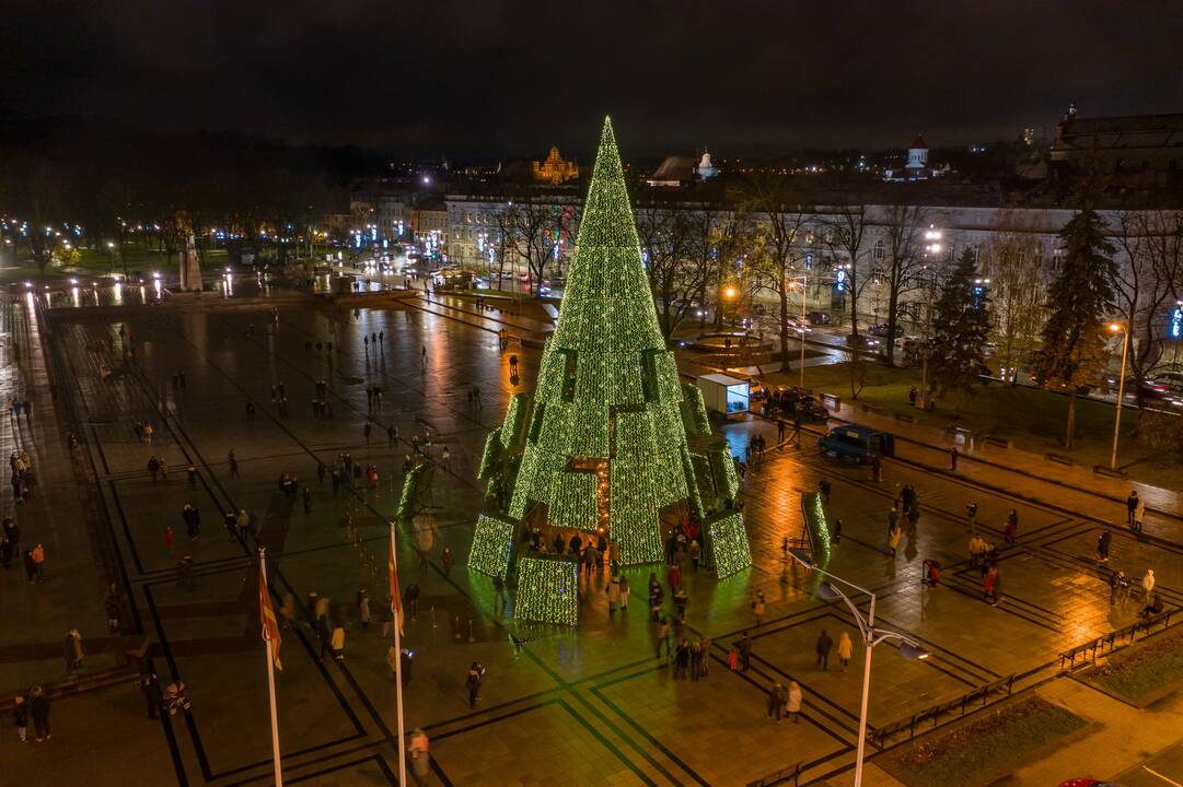 2020 m. Vilniaus Kalėdų eglės įžiebimas