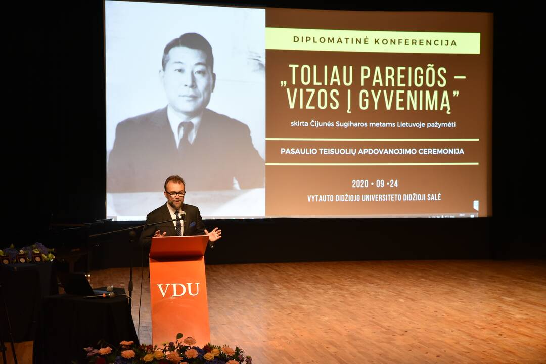 Kaune įteikti Pasaulio tautų teisuolių apdovanojimai