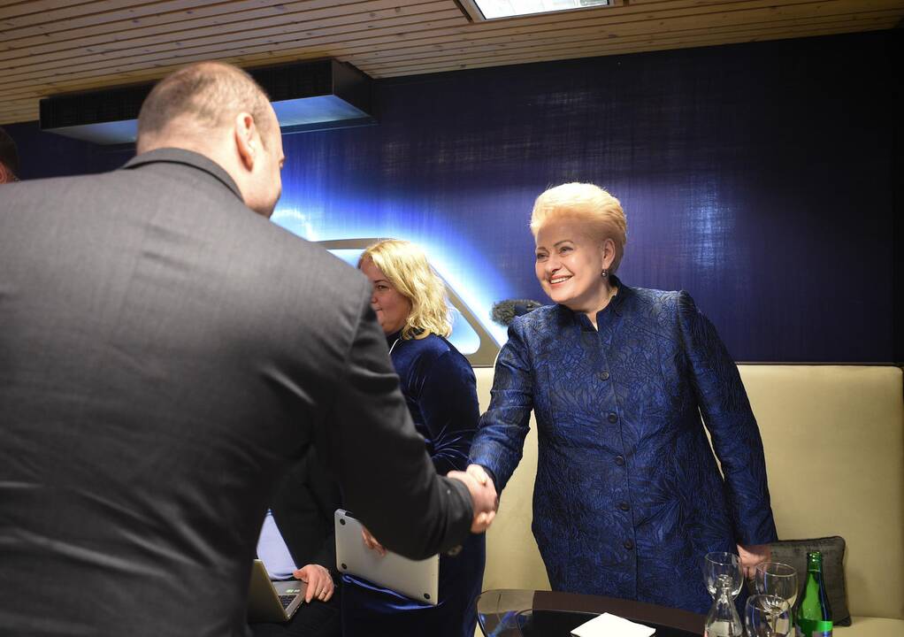 Prezidentė dalyvauja pasaulio ekonomikos forume Davose
