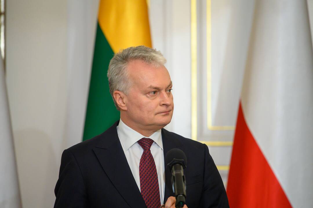 Gitanas Nausėda ir Andrzejus Duda