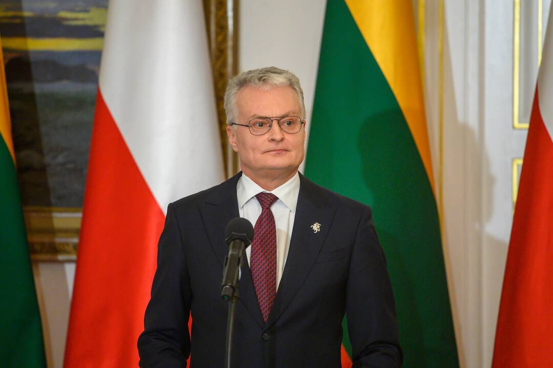 Gitanas Nausėda ir Andrzejus Duda