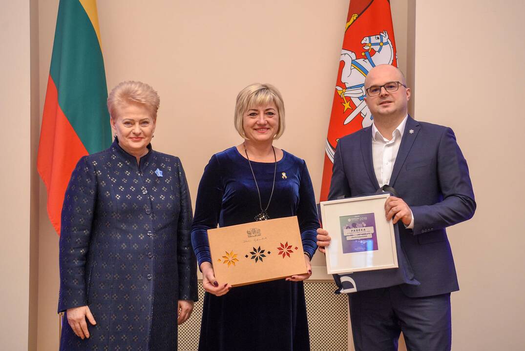 Prezidentūroje apdovanoti šalies mokytojai