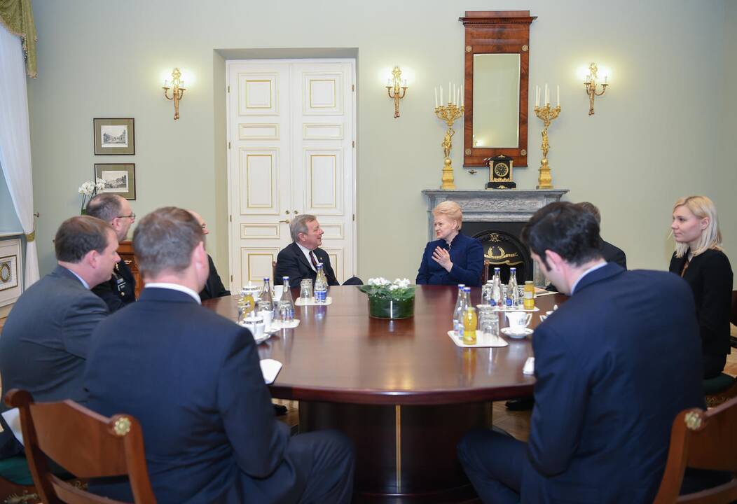 Dalia Grybauskaitė ir Richardas Durbinas 