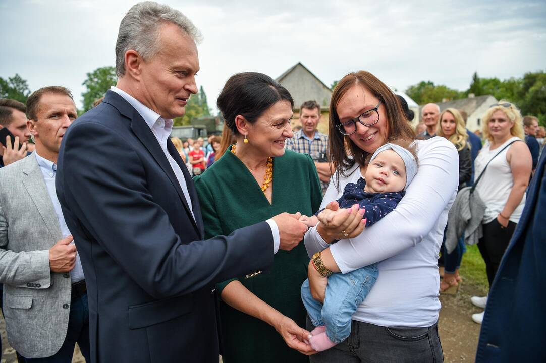 G. Nausėda Joniškėlio respublikos šimtmečio šventėje