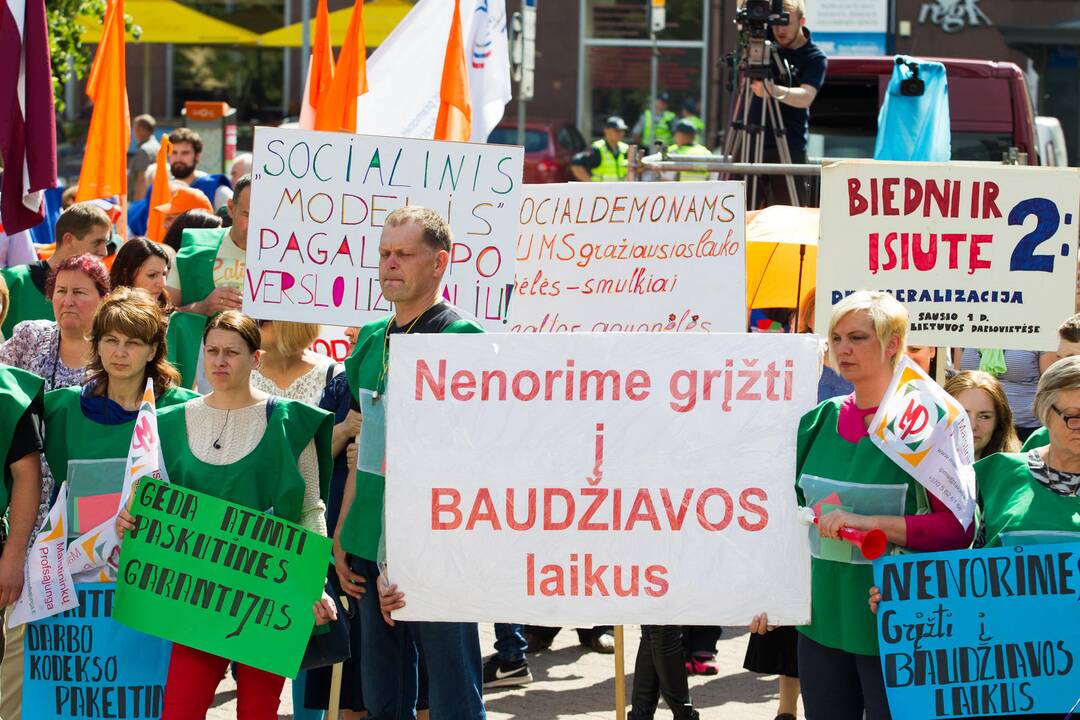 Darbdavių atstovas neatsako, ar prezidentė turėtų pasirašyti Darbo kodeksą