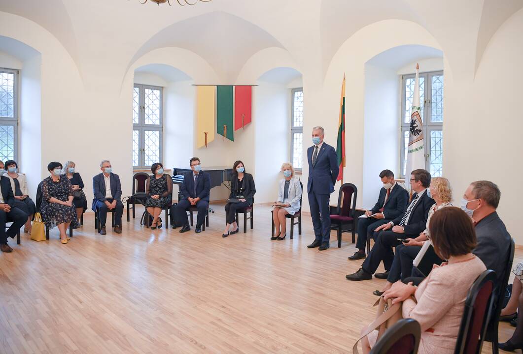 G. Nausėdos vizitas Biržuose