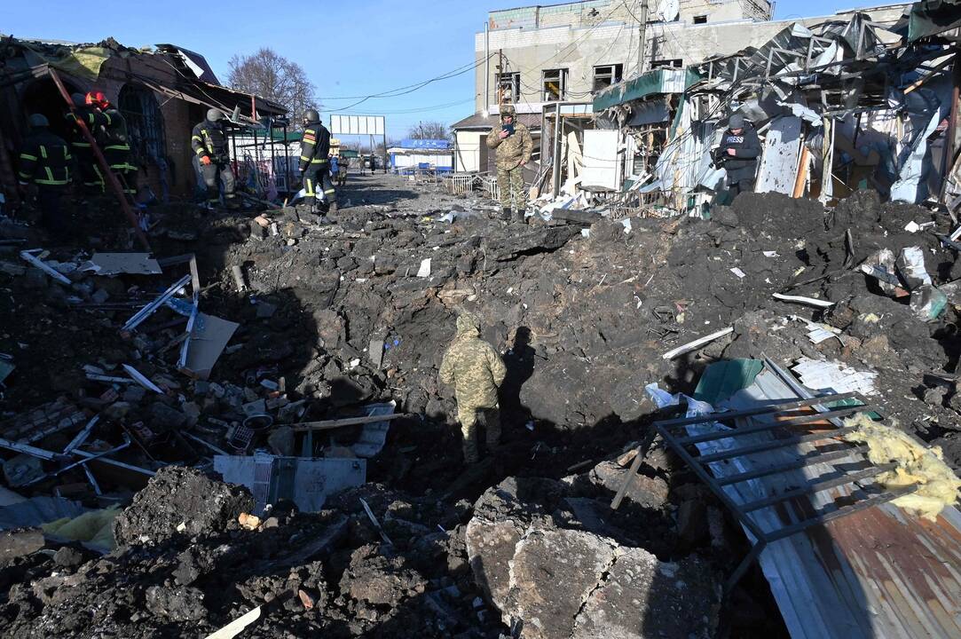Rusija raketomis apšaudė Charkivą