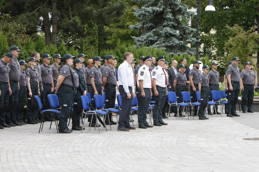 Apdovanoti Klaipėdos pareigūnai