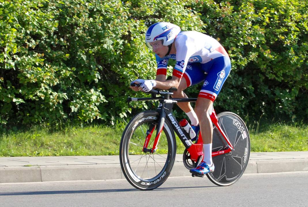 Šalies dviračių plento čempionate – A. Trebaitės ir I. Konovalovo pergalės