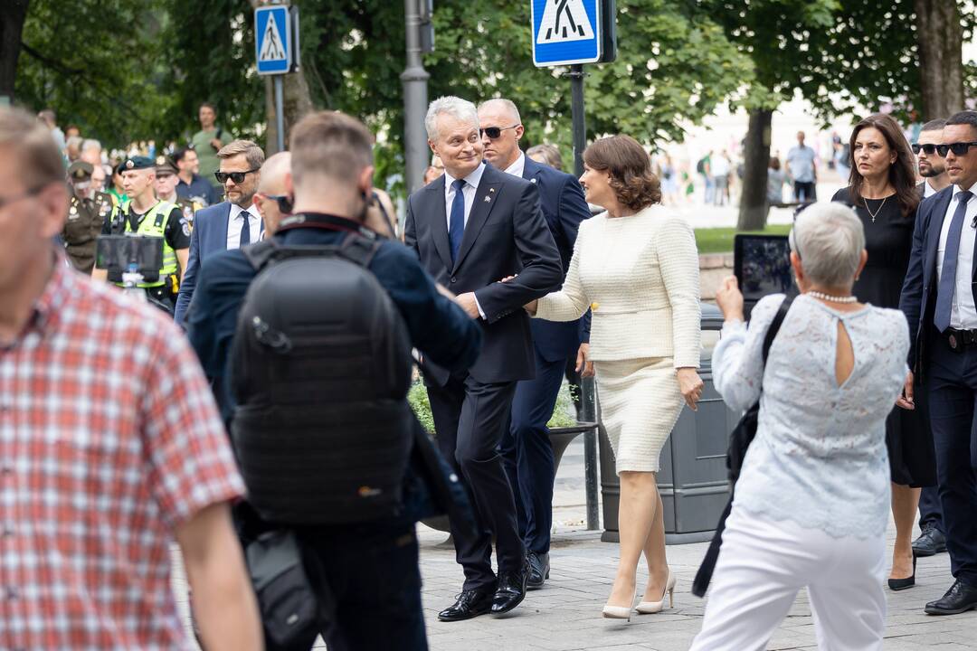 Iškilminga Respublikos Prezidento vėliavos keitimo ceremonija