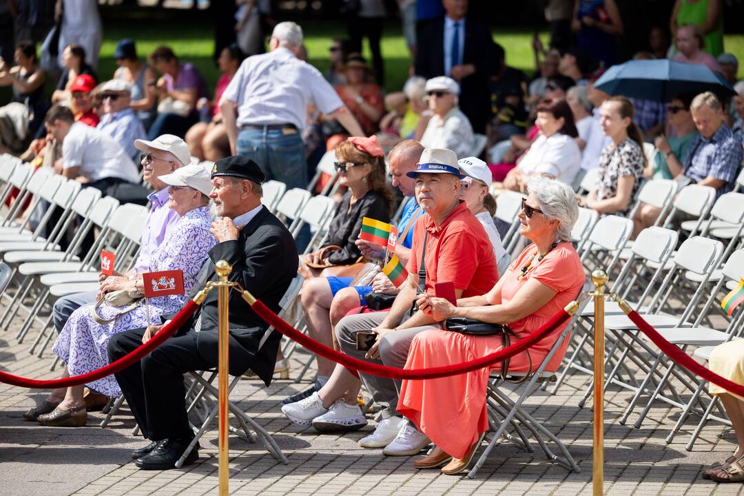 Iškilminga Respublikos Prezidento vėliavos keitimo ceremonija