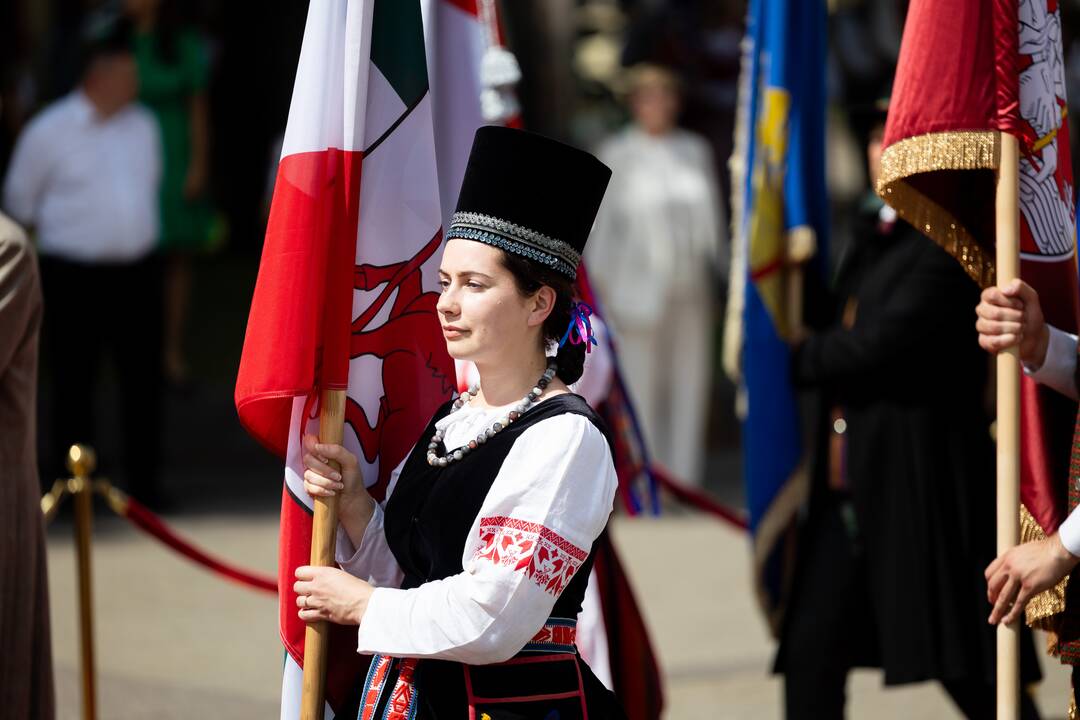 Iškilminga Respublikos Prezidento vėliavos keitimo ceremonija