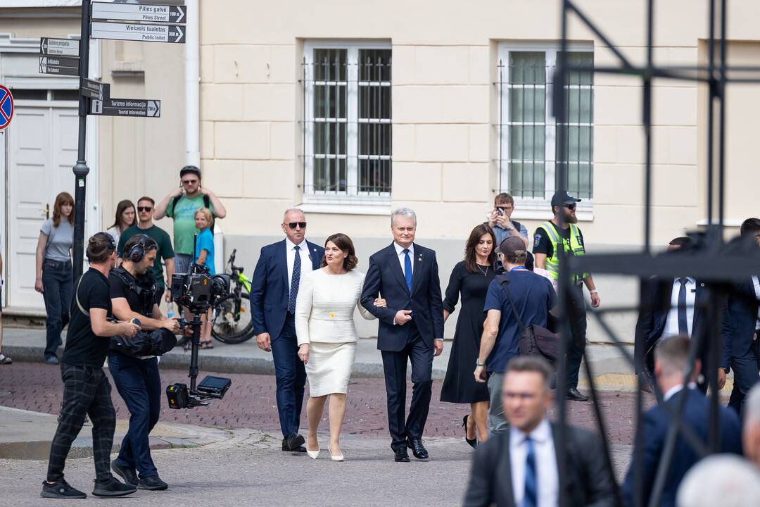 Iškilminga Respublikos Prezidento vėliavos keitimo ceremonija