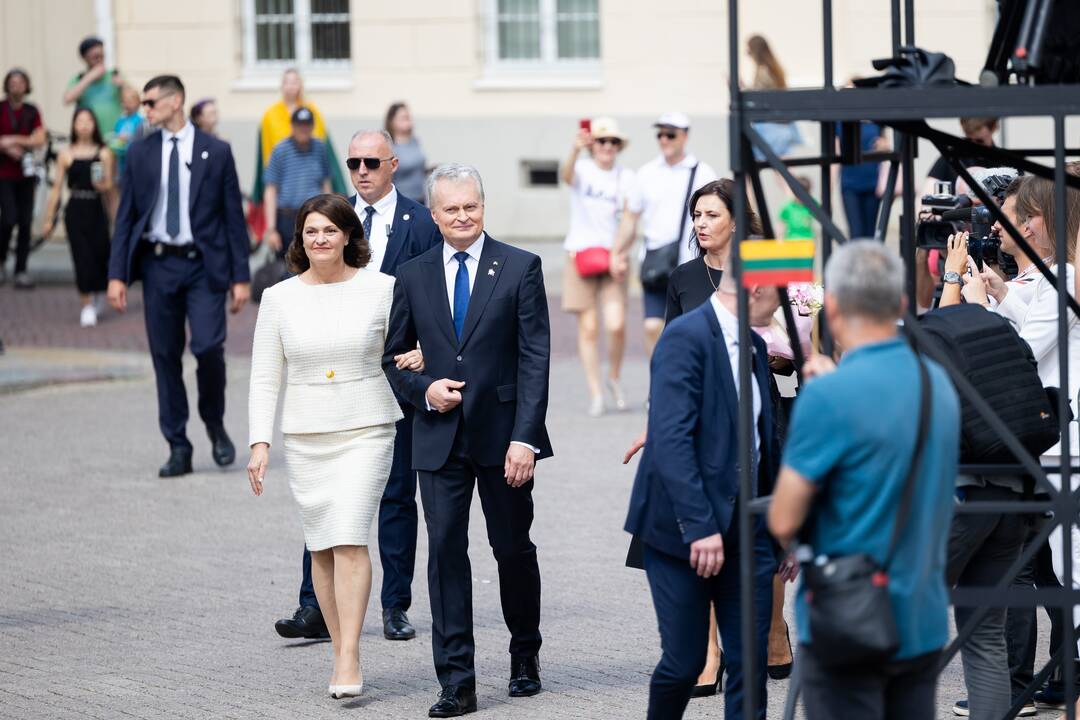 Iškilminga Respublikos Prezidento vėliavos keitimo ceremonija