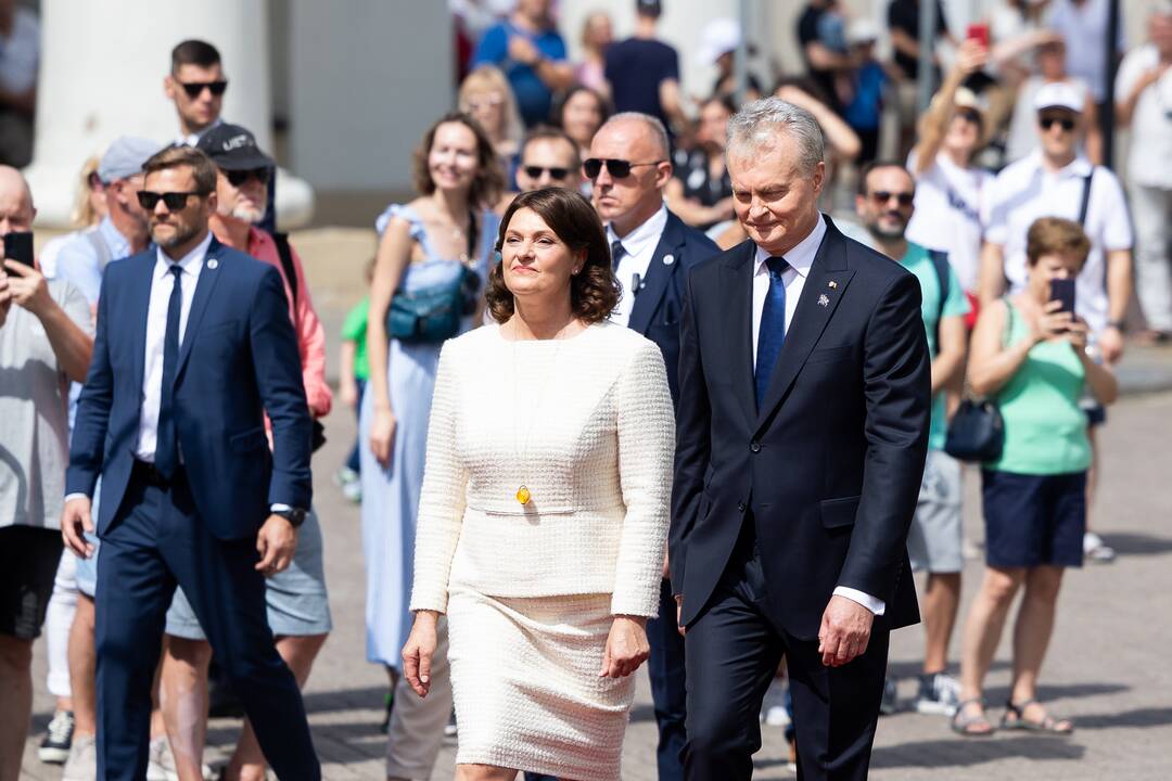 Iškilminga Respublikos Prezidento vėliavos keitimo ceremonija