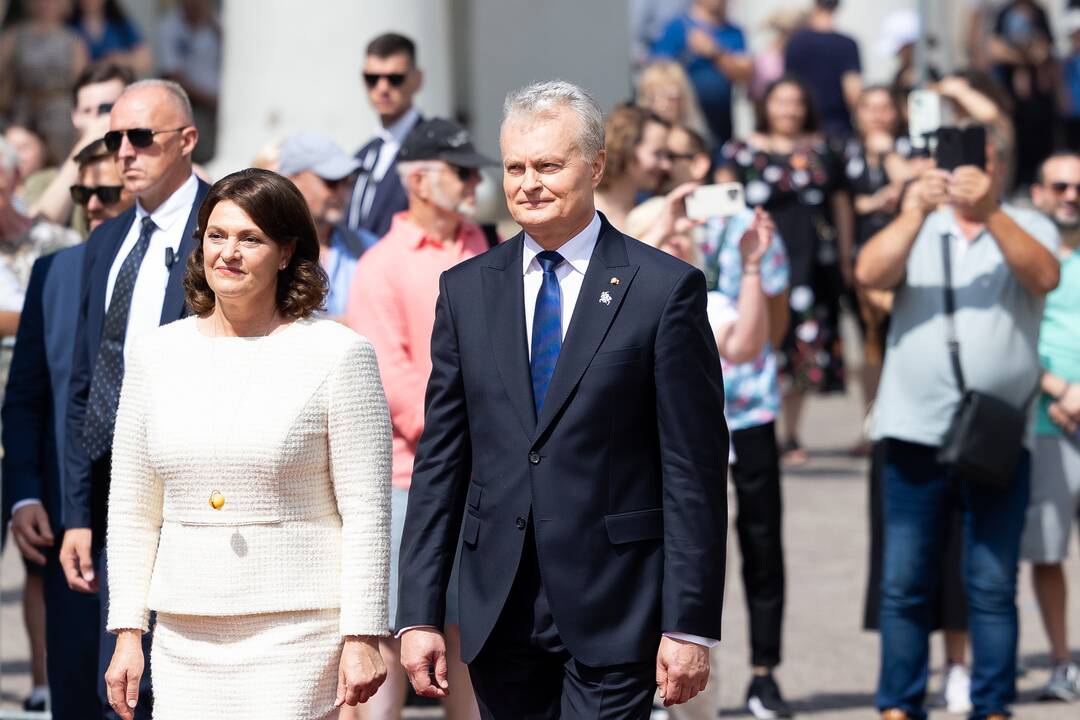 Iškilminga Respublikos Prezidento vėliavos keitimo ceremonija