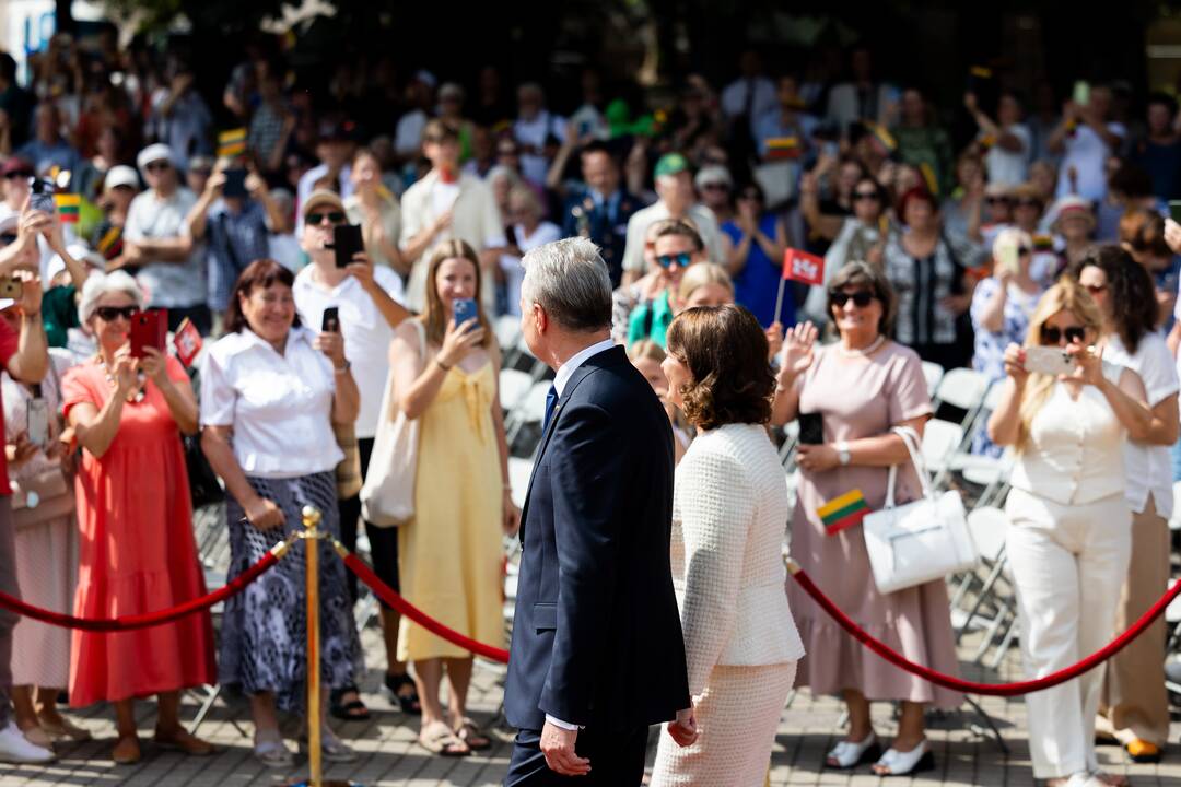 Iškilminga Respublikos Prezidento vėliavos keitimo ceremonija