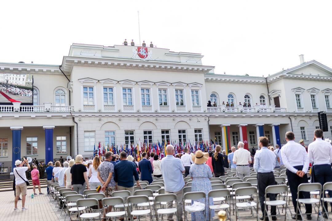 Iškilminga Respublikos Prezidento vėliavos keitimo ceremonija