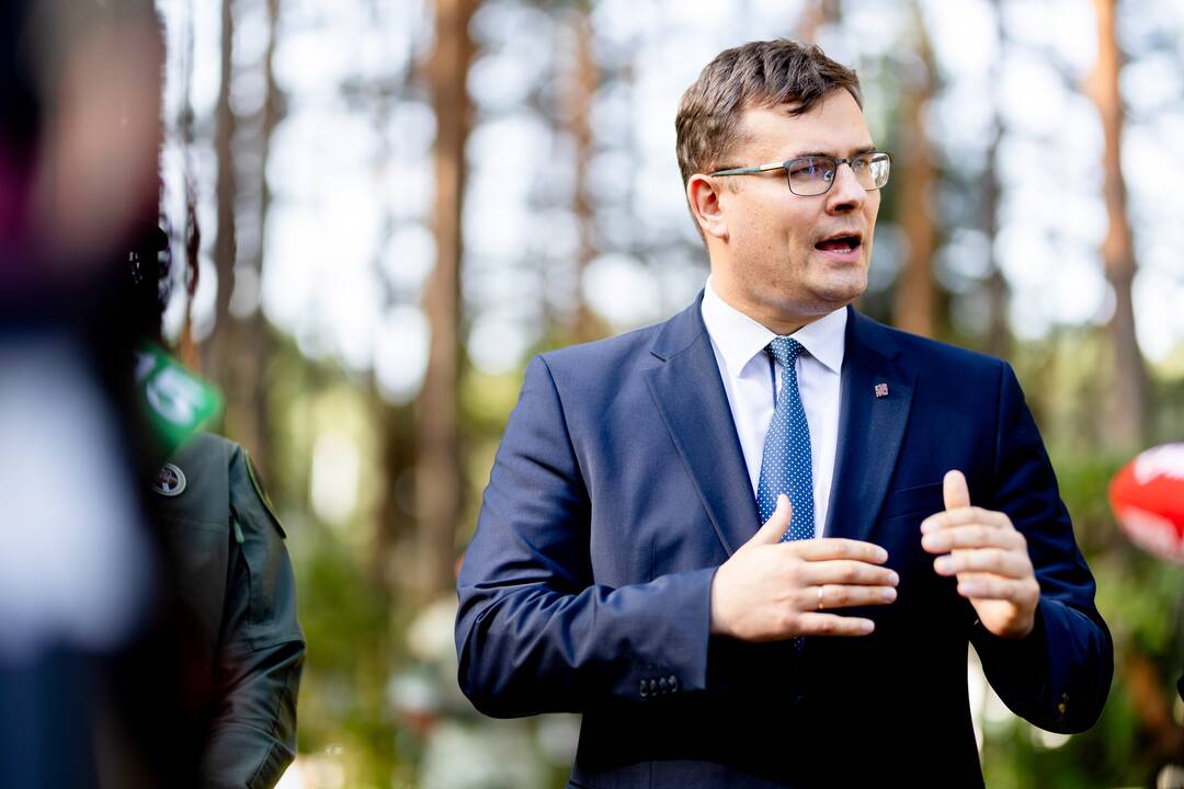Valstybės sienos apsaugos tarnybos gaunamos ginkluotės pristatymas