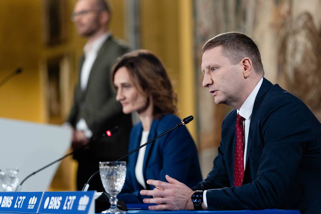 2024-ųjų Seimo rinkimai: V. Čmilytės-Nielsen spaudos konferencija