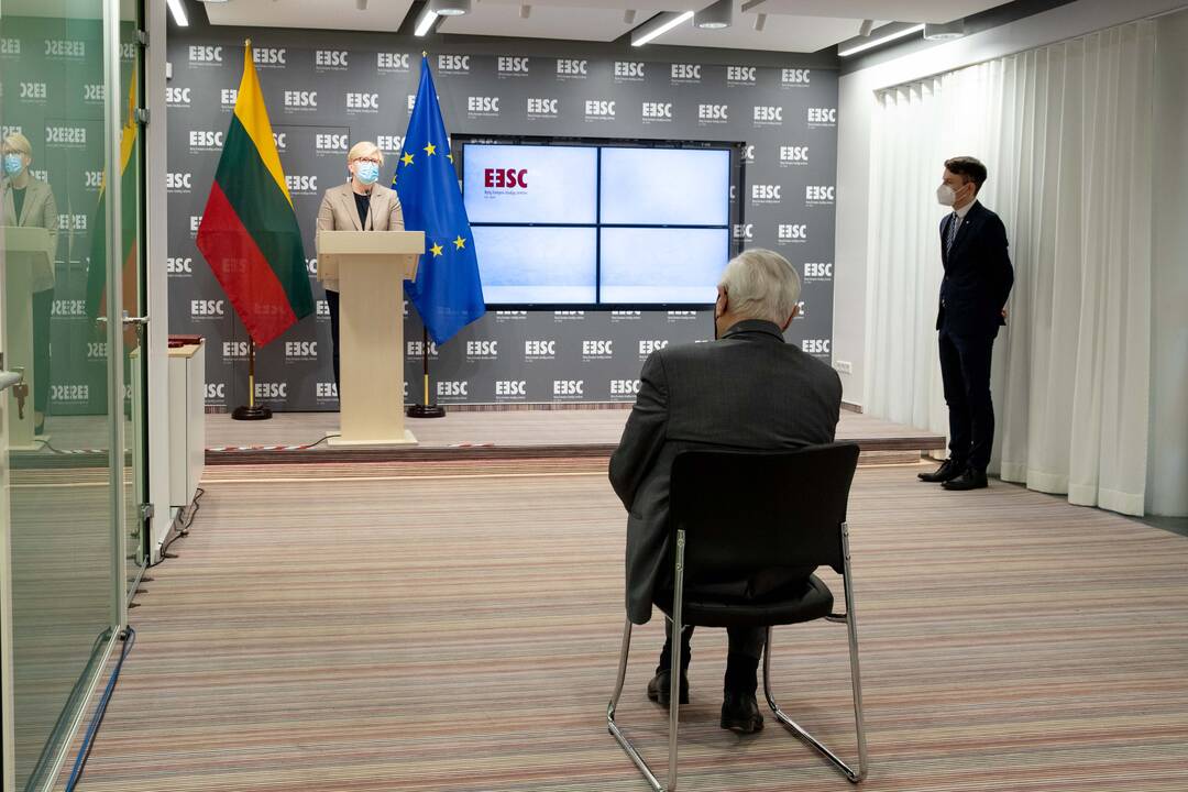 Prezidento Valdo Adamkaus vardo salės atidarymas Rytų Europos studijų centre