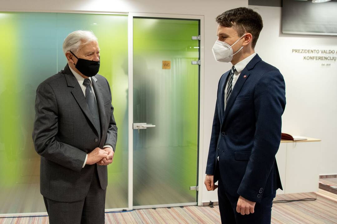 Prezidento Valdo Adamkaus vardo salės atidarymas Rytų Europos studijų centre