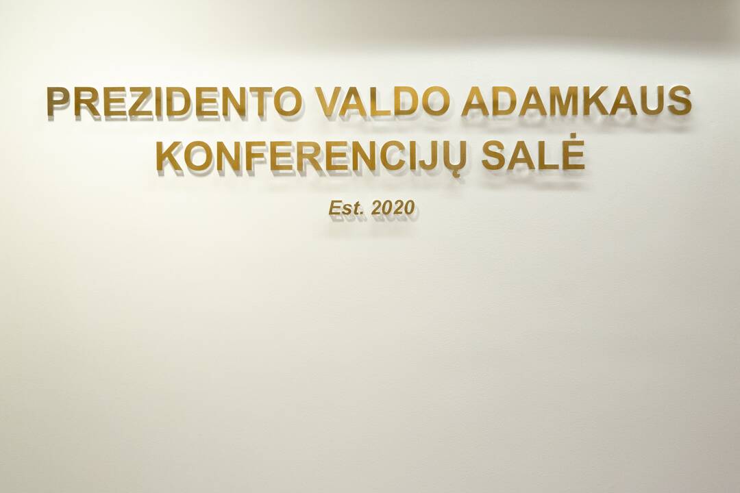Prezidento Valdo Adamkaus vardo salės atidarymas Rytų Europos studijų centre