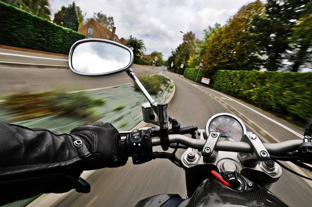 „Regitra“: praktikos egzaminą galima laikyti savo motociklu