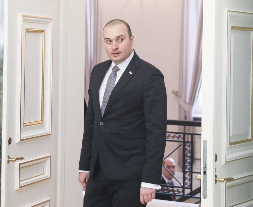 Lietuvos vadovai susitiko su Sakartvelo premjeru