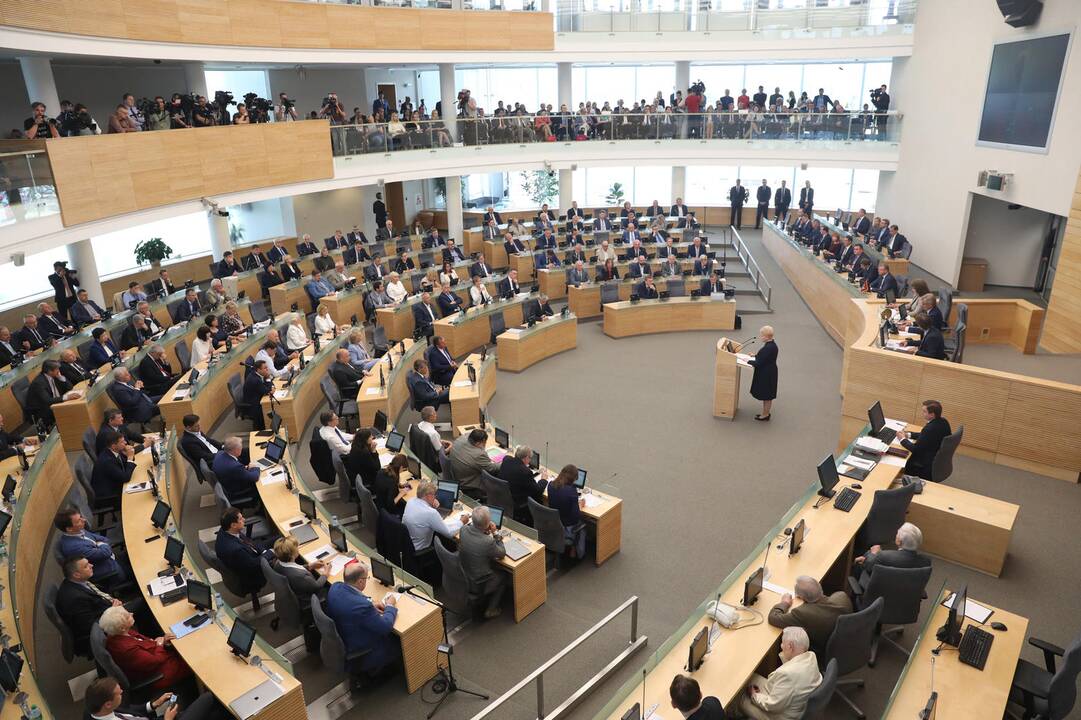 Prezidentės metinis pranešimas: penki svarbiausi akcentai
