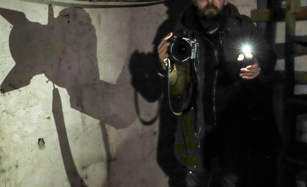 Slėptuvė po nugriautais Profsąjungų rūmais