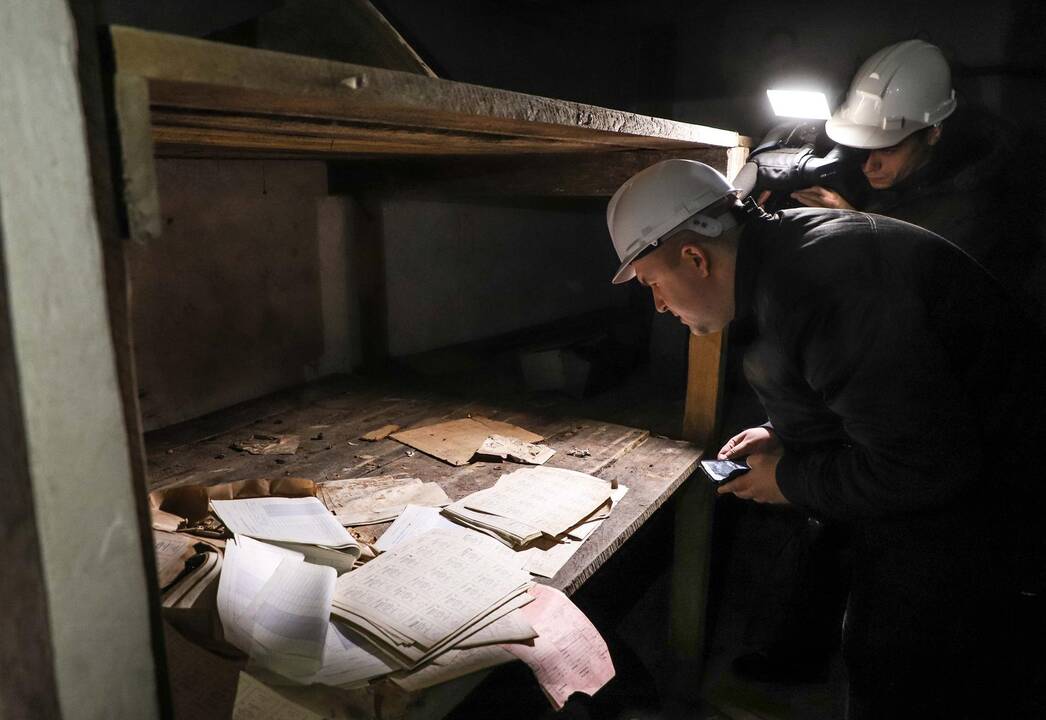 Slėptuvė po nugriautais Profsąjungų rūmais