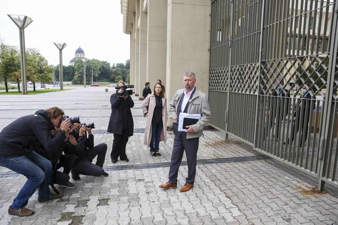 Seimo pirmininkė susitiko su Šeimų sąjūdžio aktyvistais