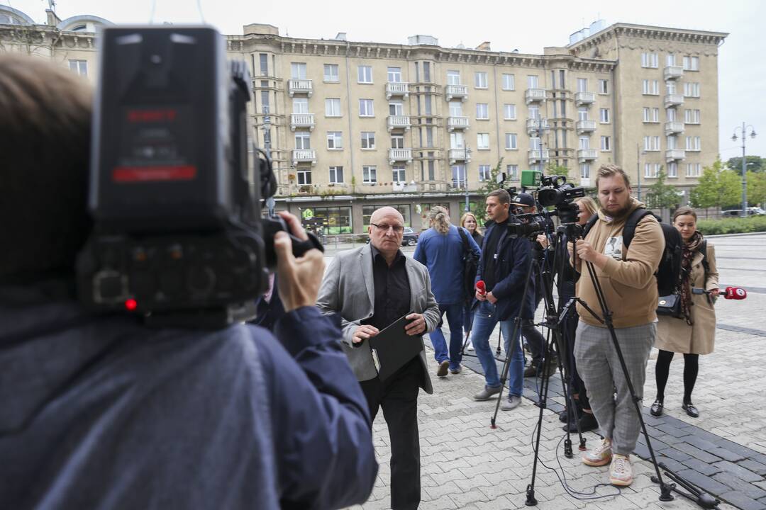 Seimo pirmininkė susitiko su Šeimų sąjūdžio aktyvistais